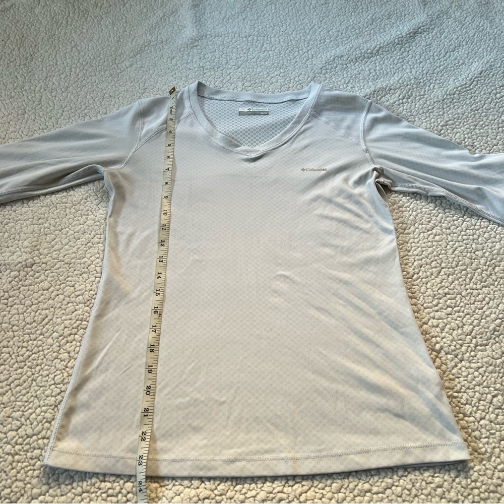 Columbia white long Sleeve Dryfit - Picture 5 of 6
